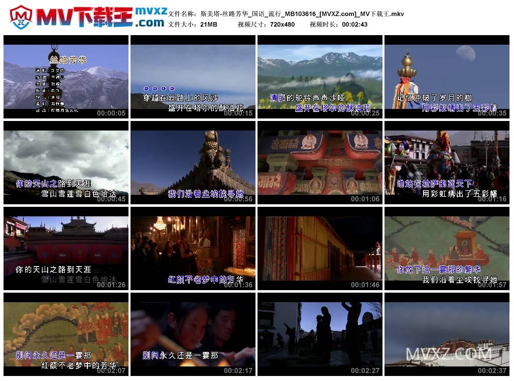 斯美塔-丝路芳华_国语_流行_MB103616